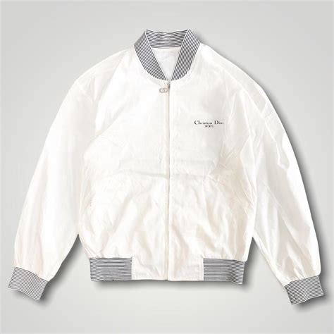 white dior denim jacket|christian dior sports jacket.